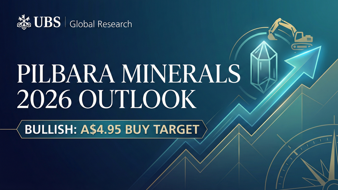 UBS Bullish Pilbara Minerals 2026: A$4.95 Buy Target
