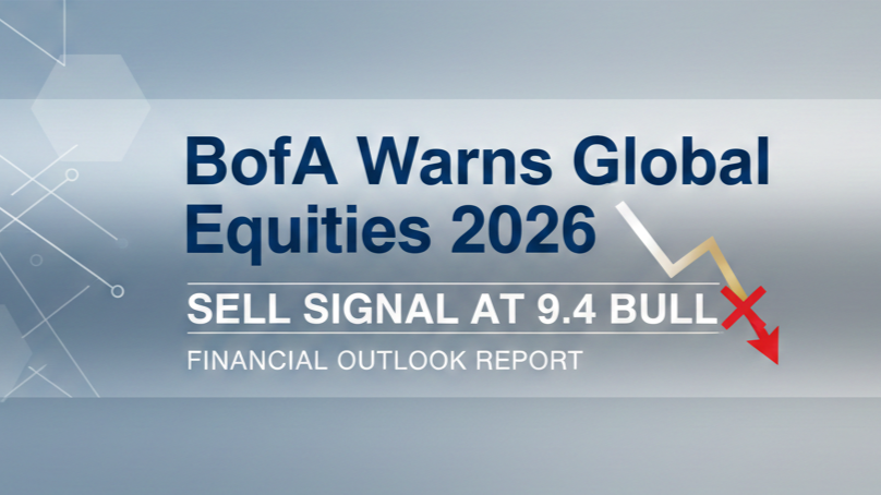 BofA Warns Global Equities 2026: Sell Signal at 9.4 Bull