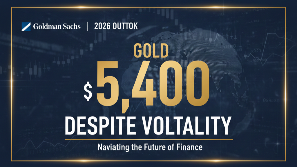 Goldman Sachs 2026 Outlook: Gold $5,400 Despite Volatility