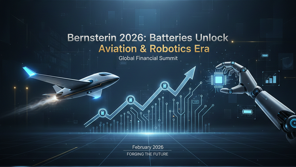 Bernstein 2026: Batteries Unlock Aviation & Robotics Era