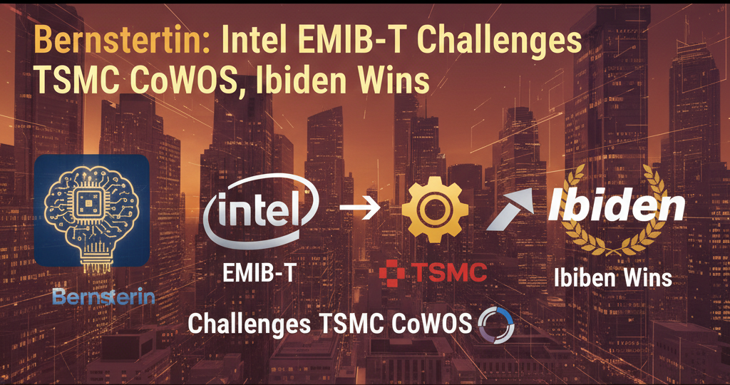 Bernstein: Intel EMIB-T Challenges TSMC CoWoS, Ibiden Wins